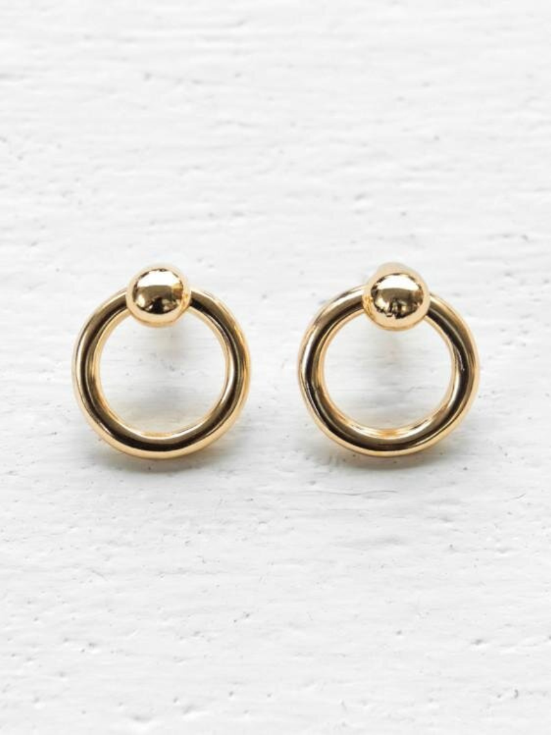 Brand New Hoop Earrings Gold