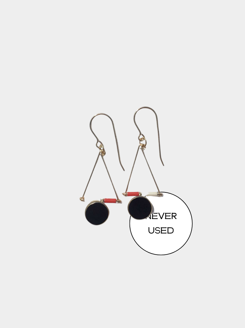 Brand New Triangle Drop Earrings