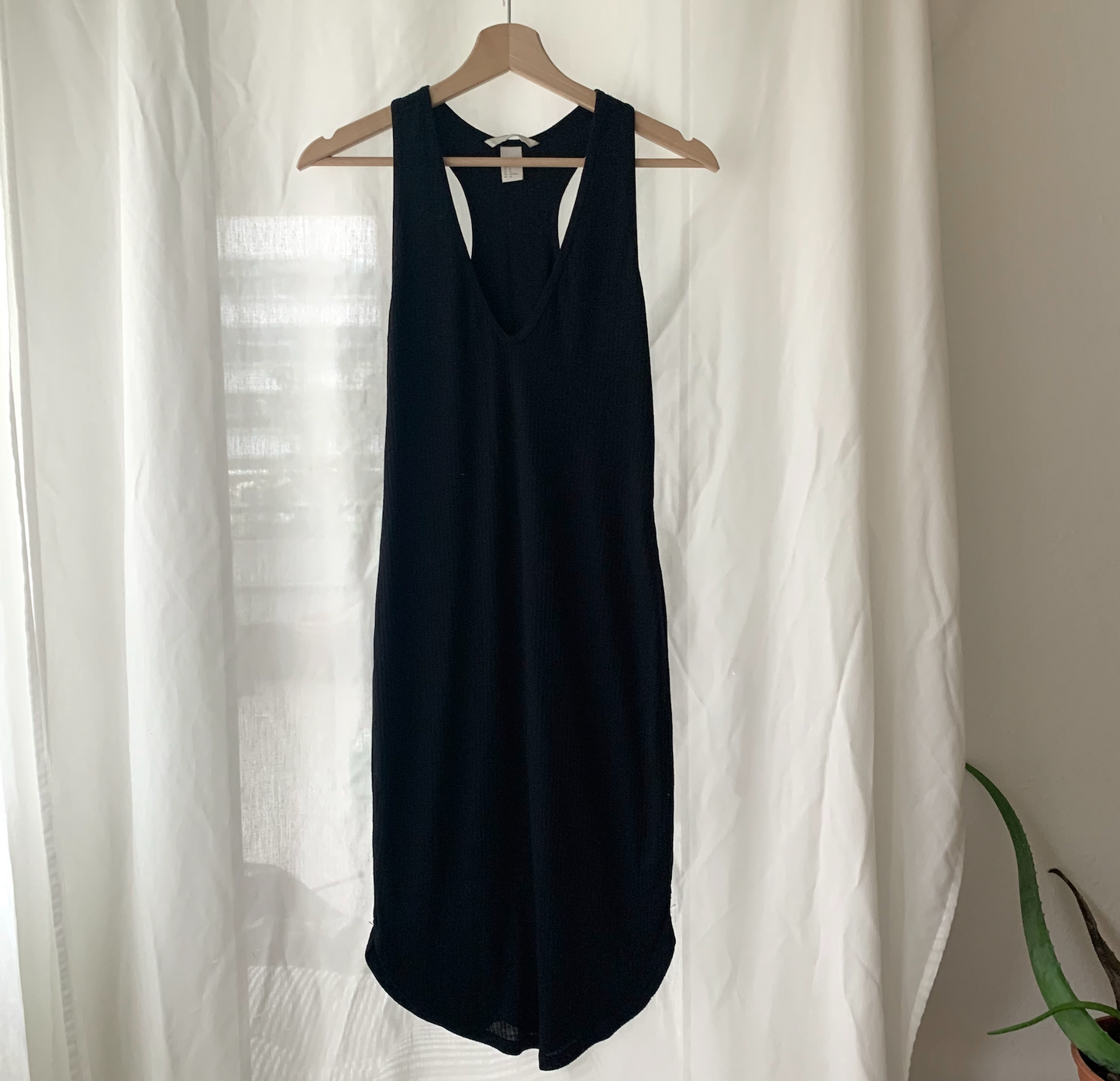 Mid Length Black Dress