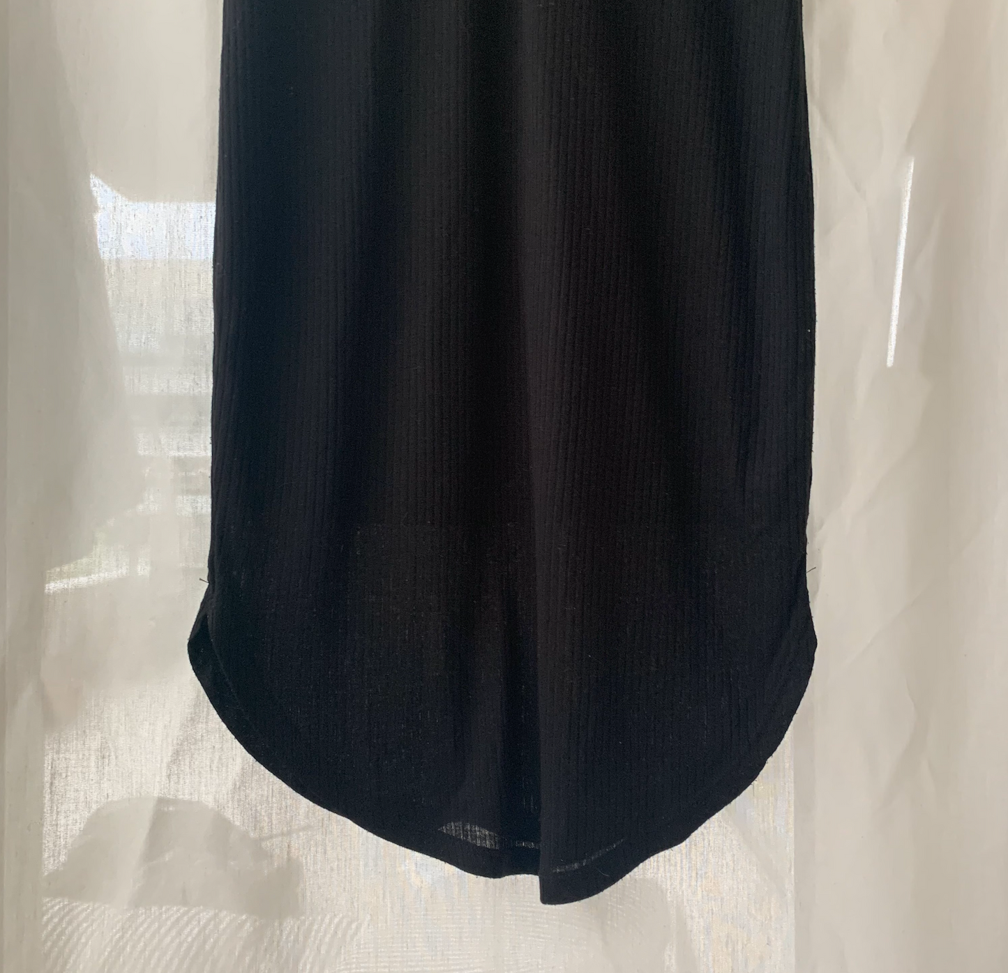 Mid Length Black Dress