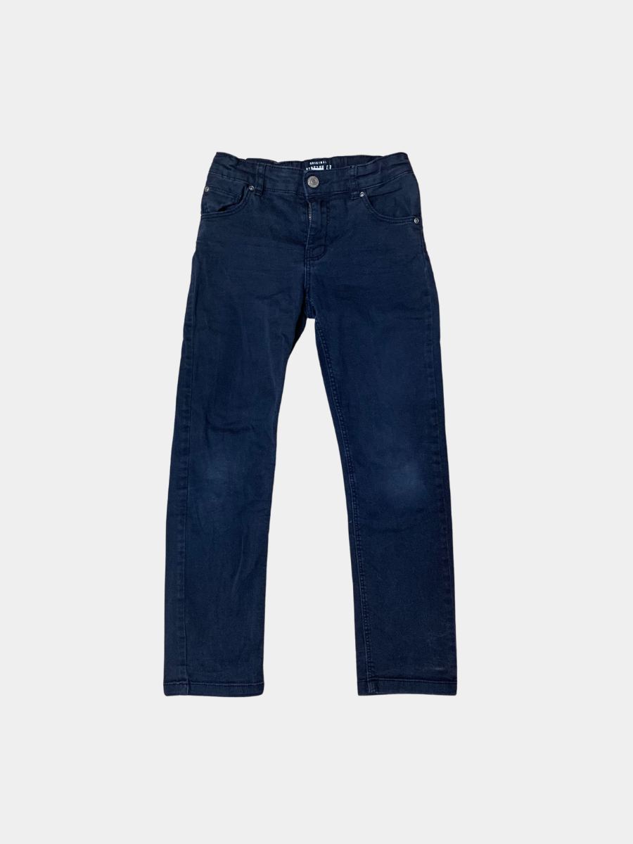 Original Stretch Fit Navy Blue Jeans