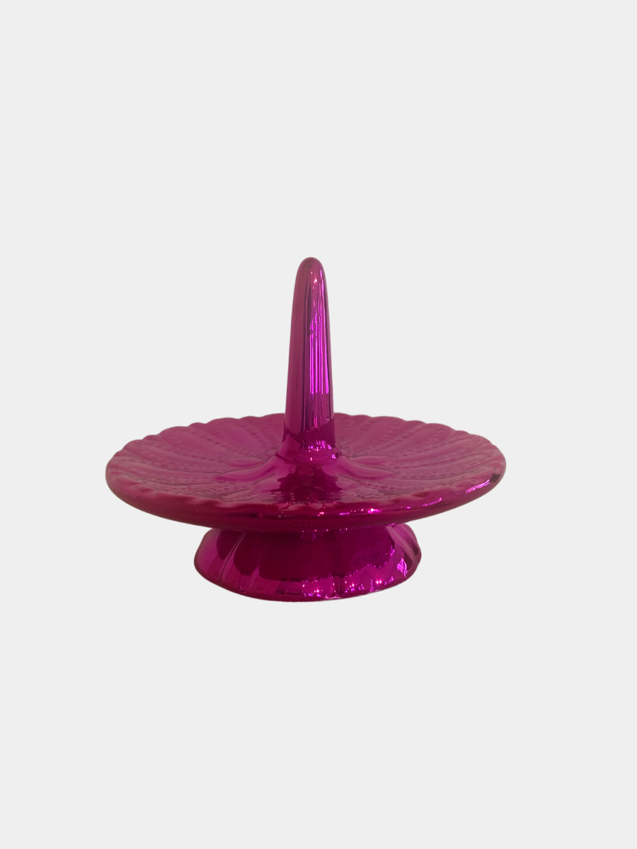 Metallic Pink Jewelry Holder