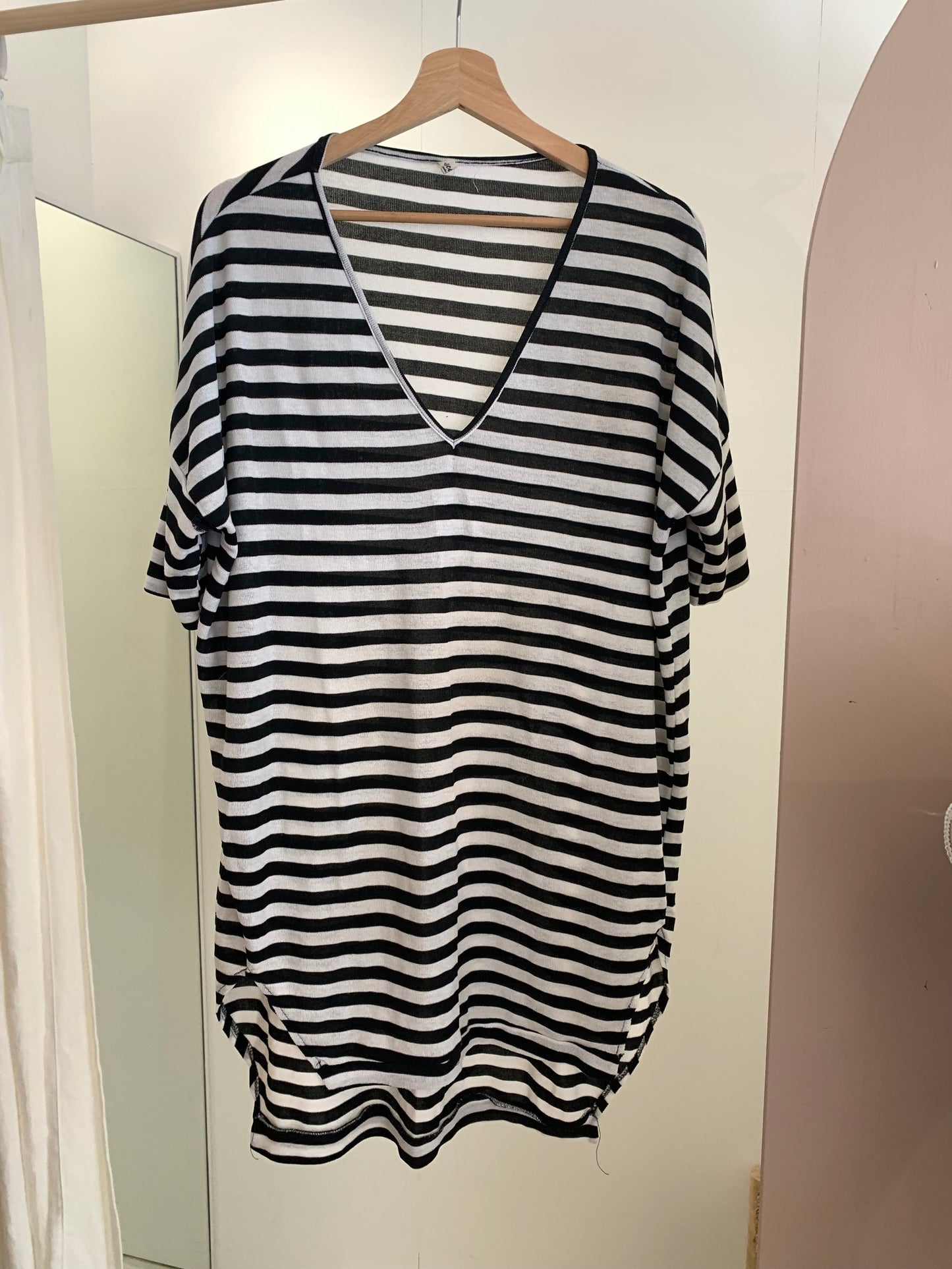 Sheer Knit Cover Up OS