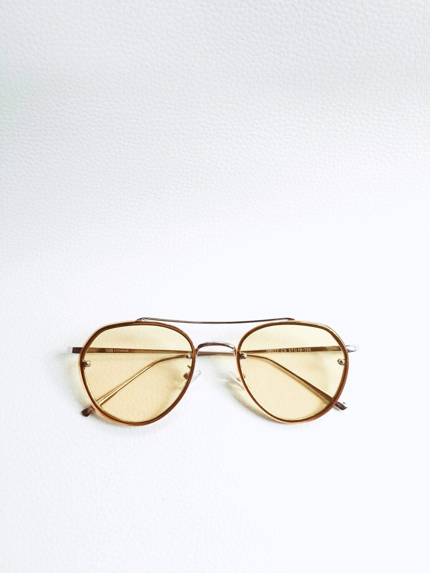 Yuun Eyewear Sunglasses Yellow