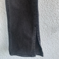 High Rise Flared Jeans w/ Slit (36)