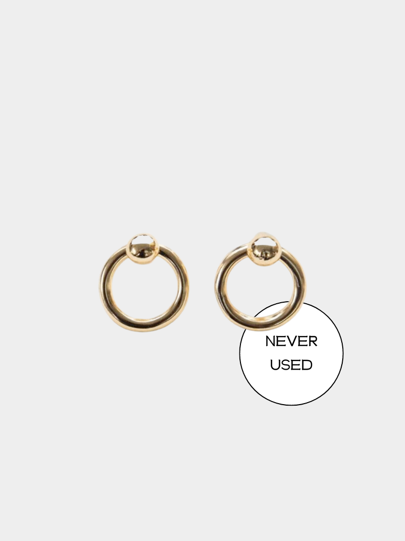 Brand New Hoop Earrings Gold