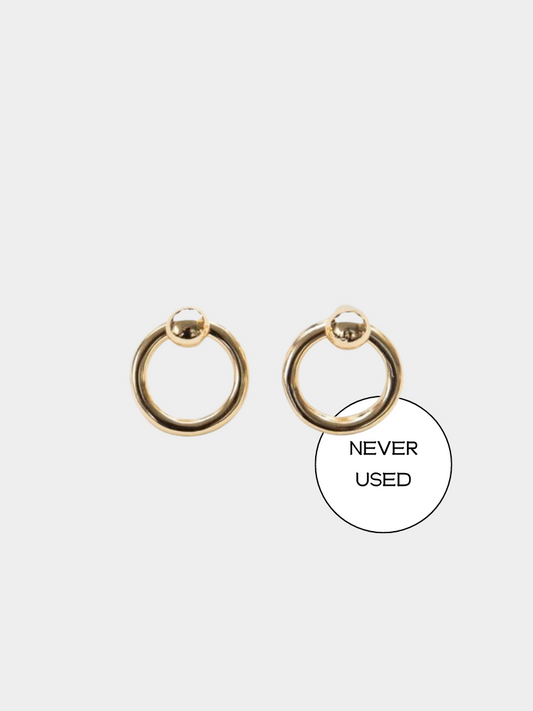 Brand New Hoop Earrings Gold