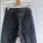 High Rise Flared Jeans w/ Slit (36)