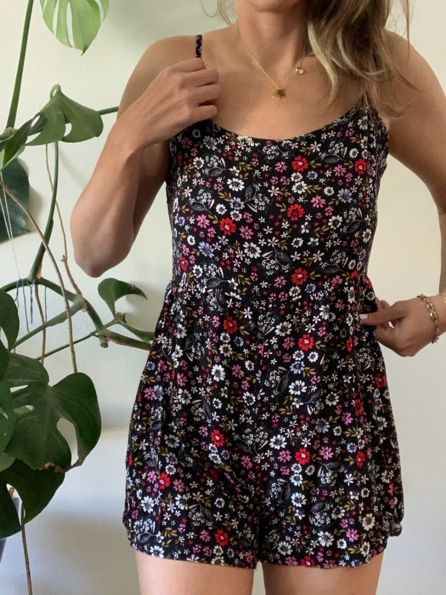 Floral Romper One Piece