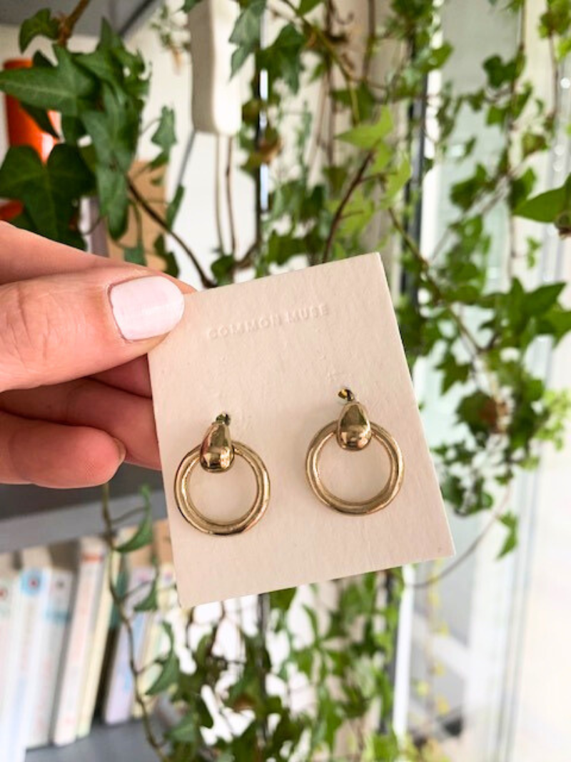 Brand New Hoop Earrings Gold