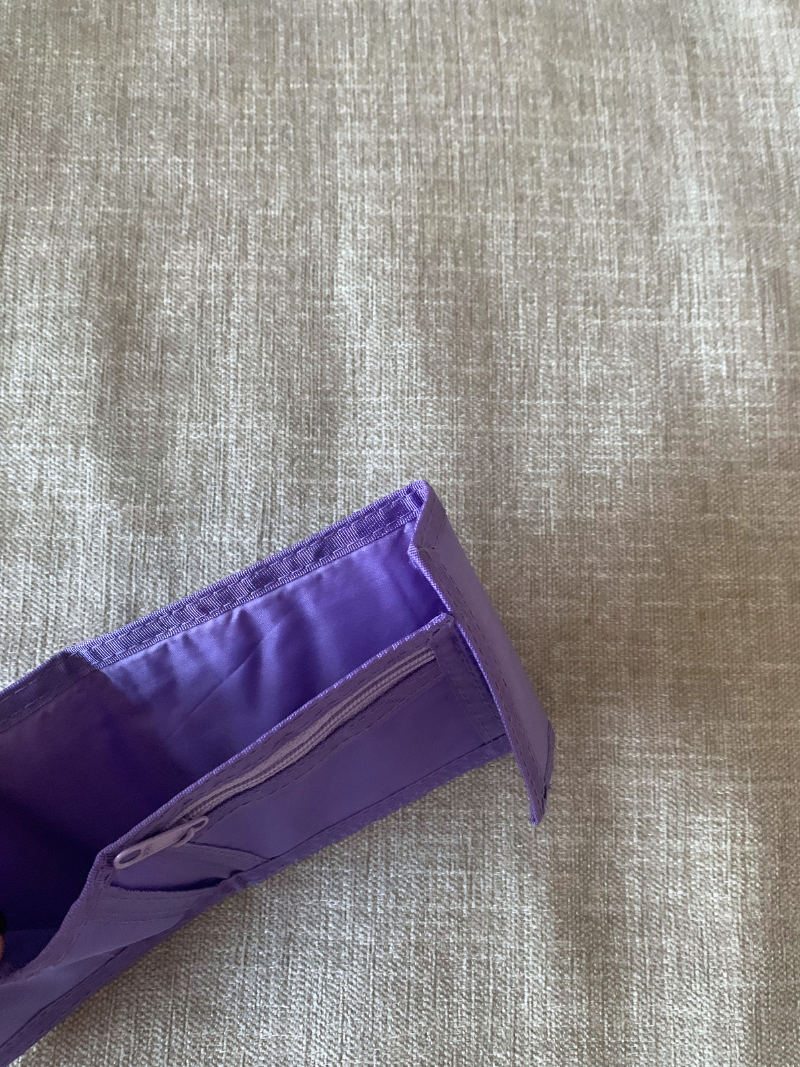 Vintage Purple Wallet
