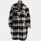 Long Plaid Jacket L