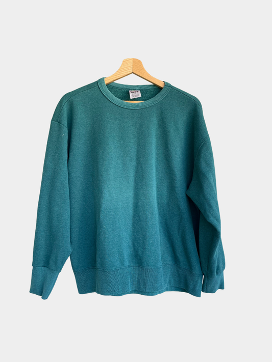 Vintage Teal Fruit of the Loom Sweatshirt