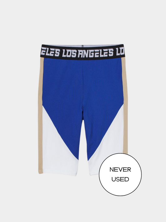 BRAND NEW RIBBED BIKE SHORTS (S)