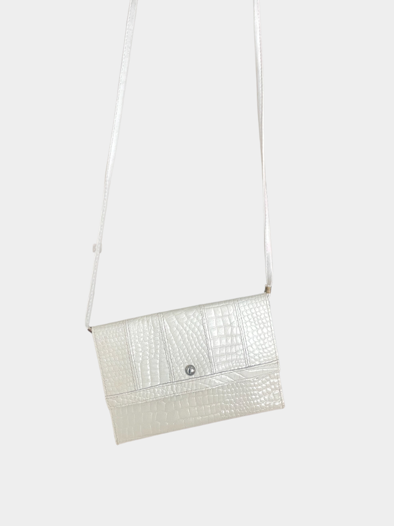 Faux Leather Shoulder Bag