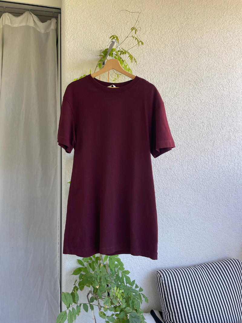 Maroon Summer Dress