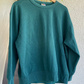 Vintage Teal Fruit of the Loom Sweatshirt