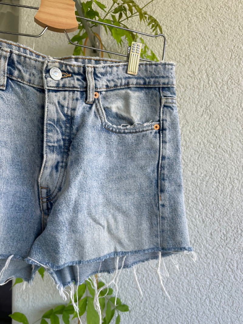 Denim Cut Off Shorts