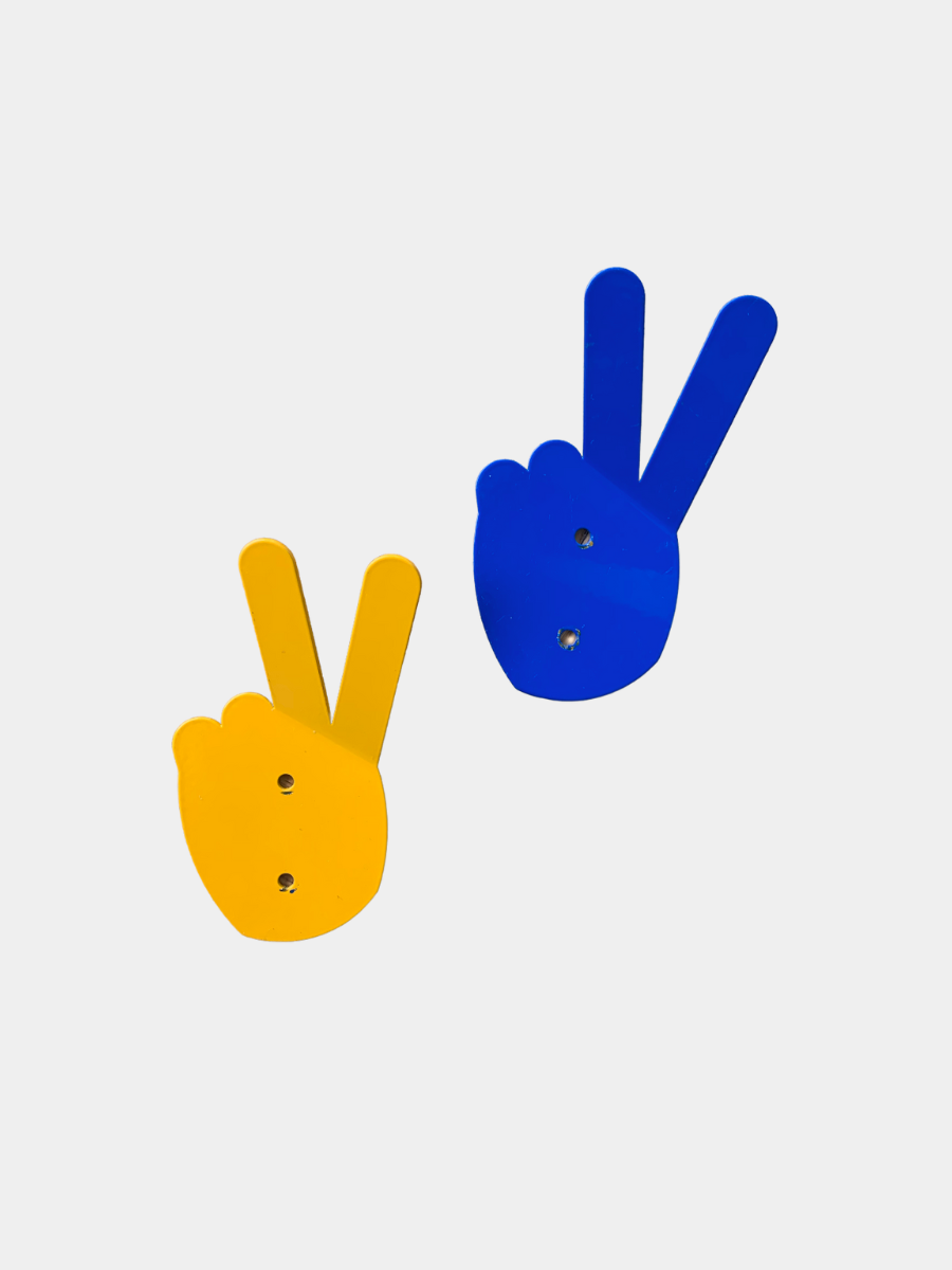 Peace Sign Wall Hooks