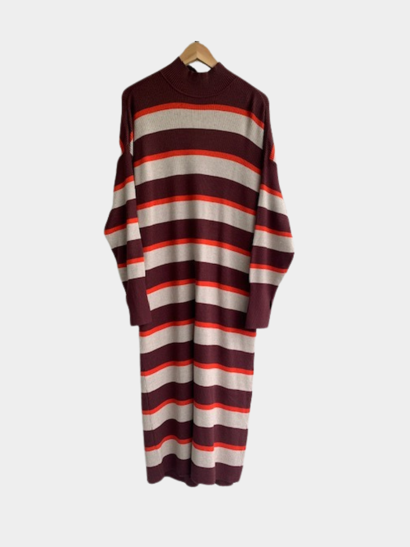 Object (Asos) Knitted High Neck Jumper Dress