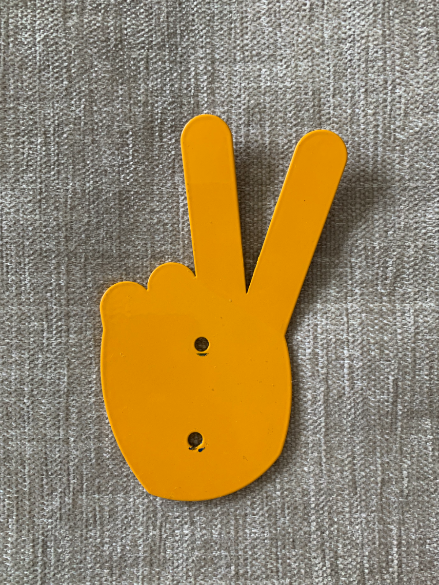 Peace Sign Wall Hooks