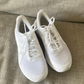 White ASICS Trainers