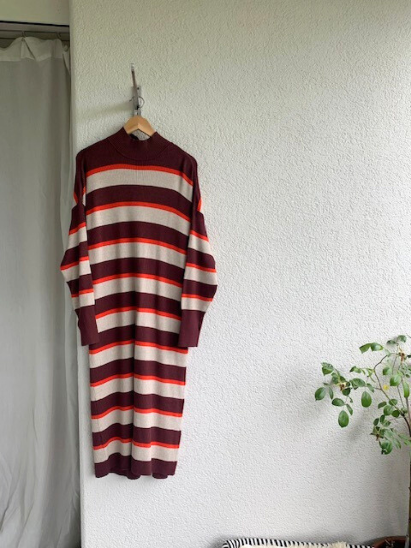 Object (Asos) Knitted High Neck Jumper Dress