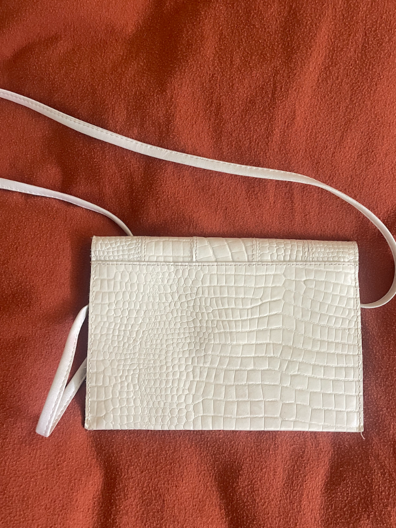 Faux Leather Shoulder Bag