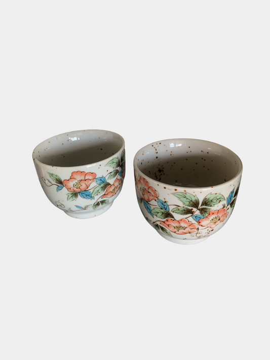 Floral Espresso Cups