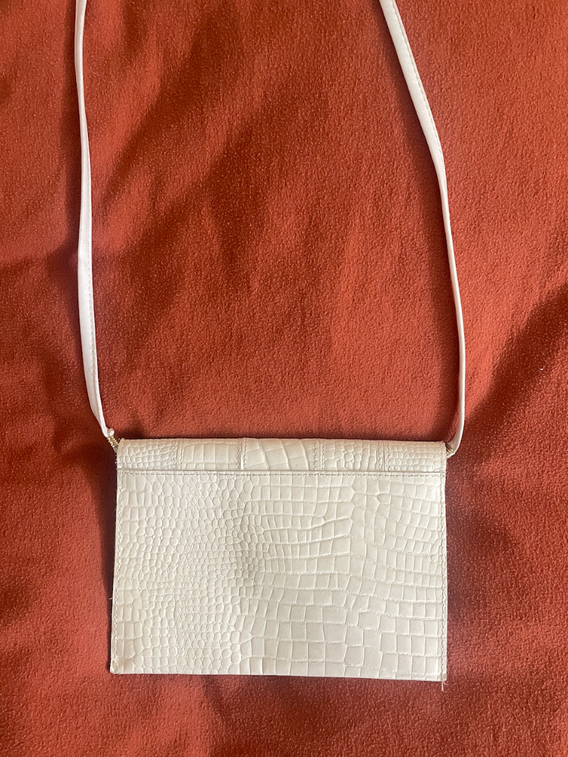Faux Leather Shoulder Bag