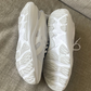 White ASICS Trainers
