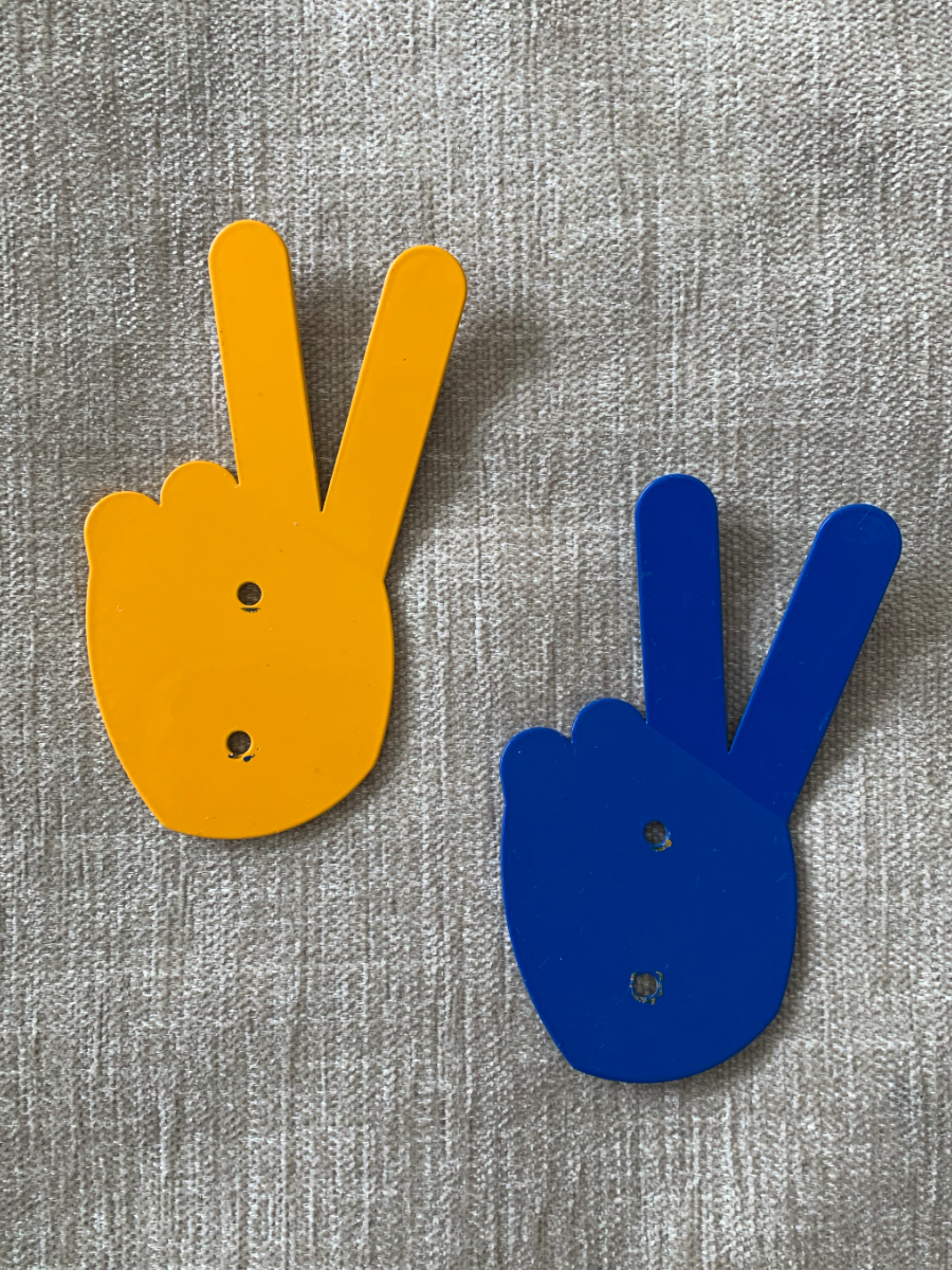 Peace Sign Wall Hooks