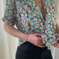 Vintage Floral Blouse