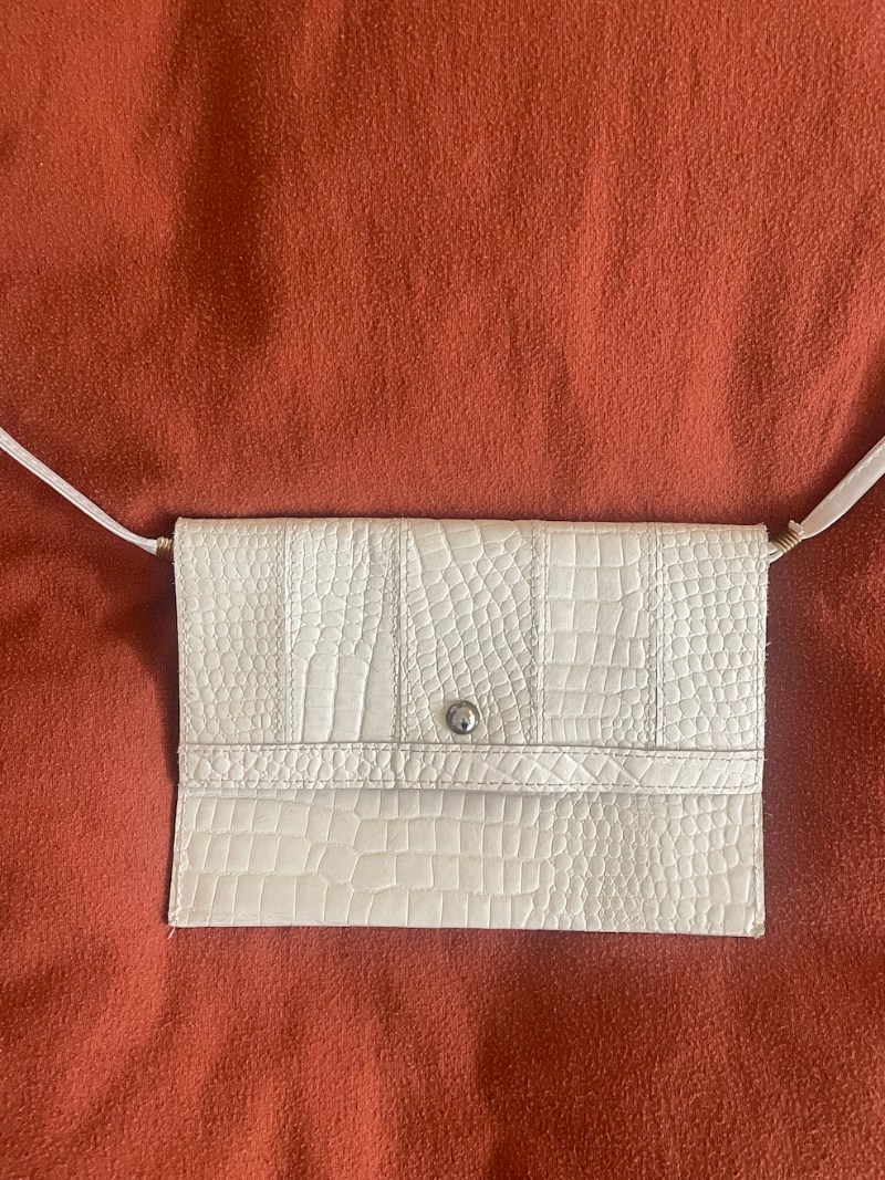 Faux Leather Shoulder Bag