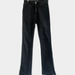 High Rise Flared Jeans w/ Slit (36)