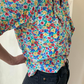Vintage Floral Blouse