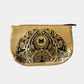 Gold Clutch and Shoulder Bag