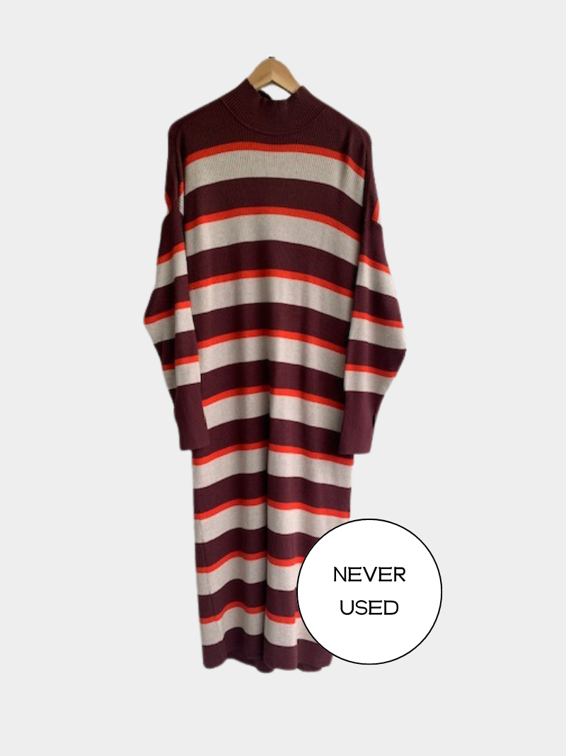 Object (Asos) Knitted High Neck Jumper Dress