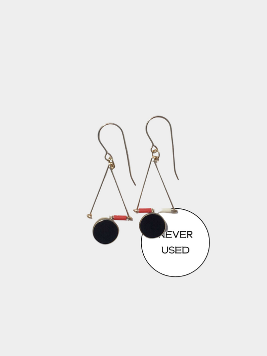 Brand New Triangle Drop Earrings