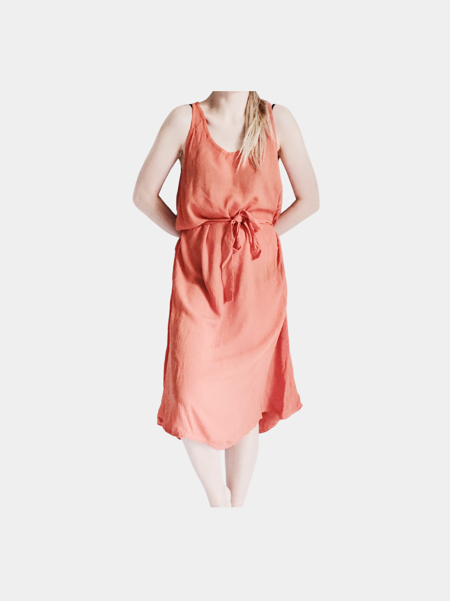 Orange Summer Dress