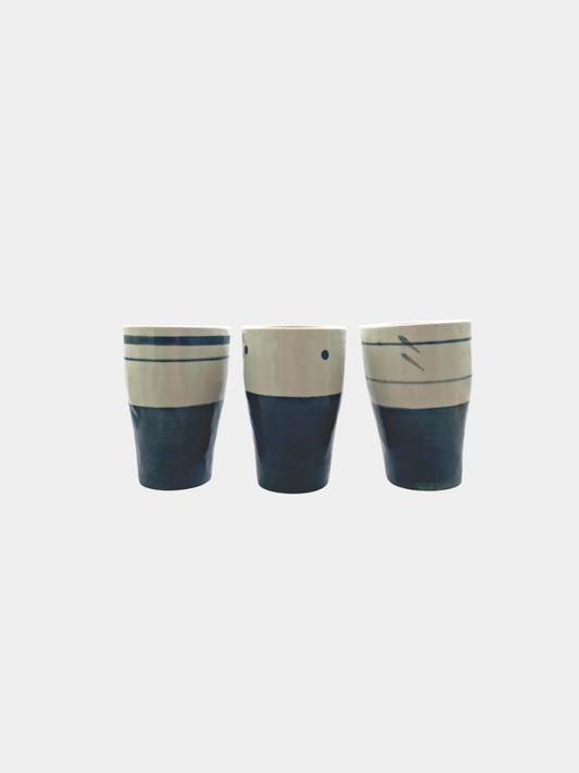 Set of 3 Ceramic Mugs