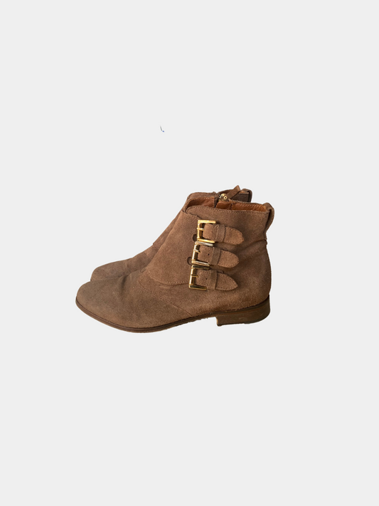 Massimo Dutti Leather Ankle booties (36)