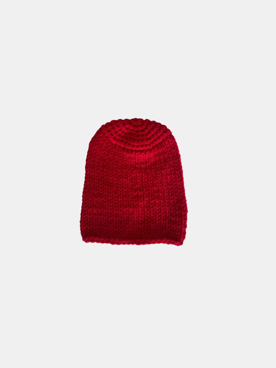 Red Knit Hat