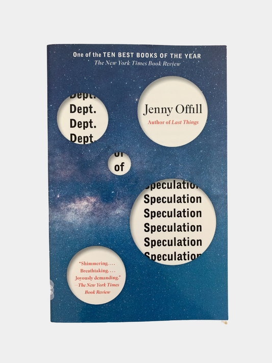 dept. of speculation