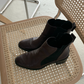 Maroon Ankle Boots (39)