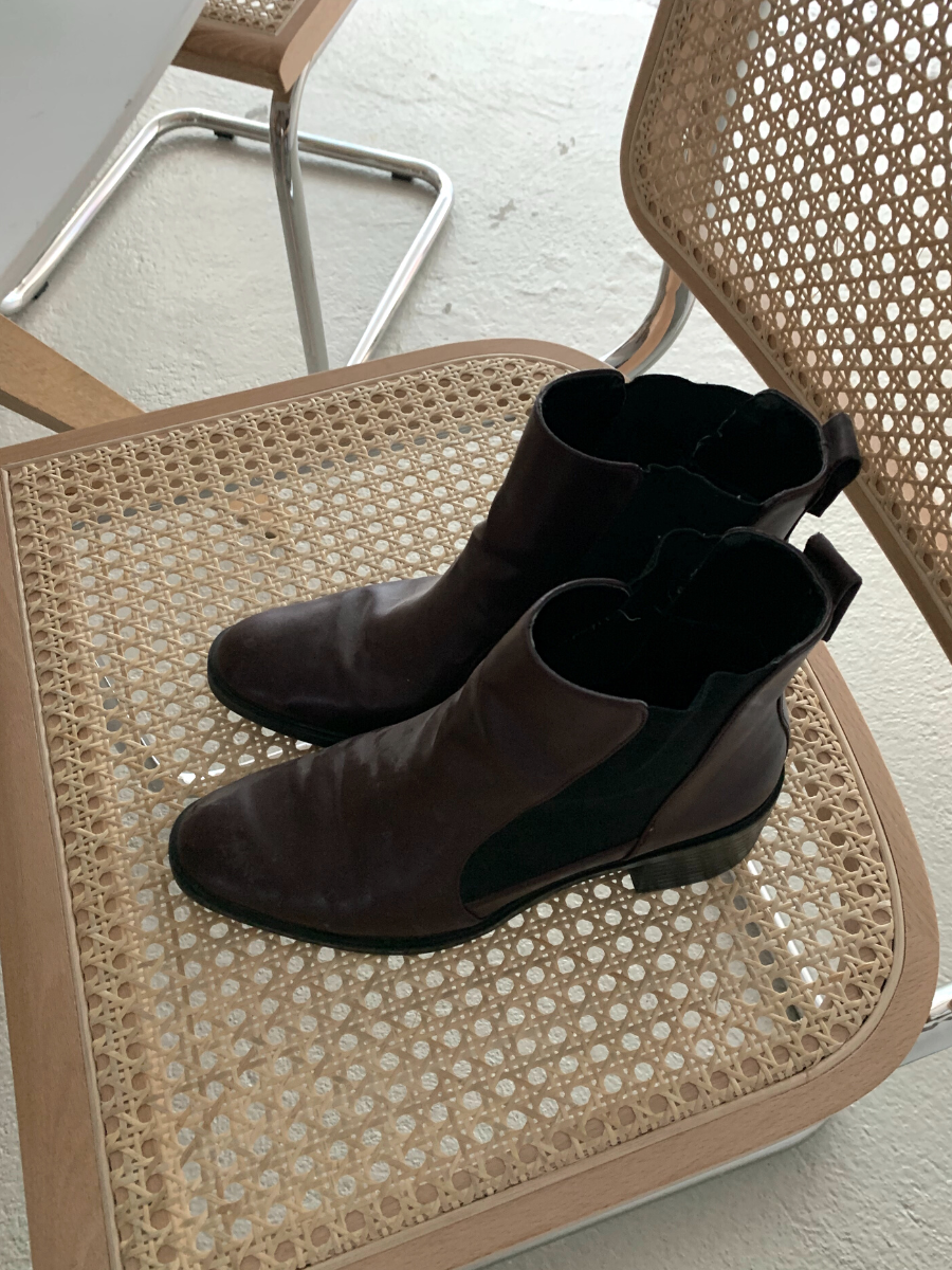 Maroon Ankle Boots (39)