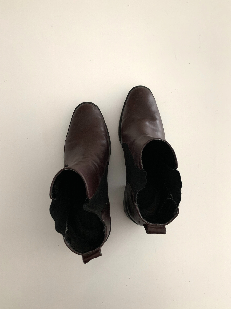 Maroon Ankle Boots (39)