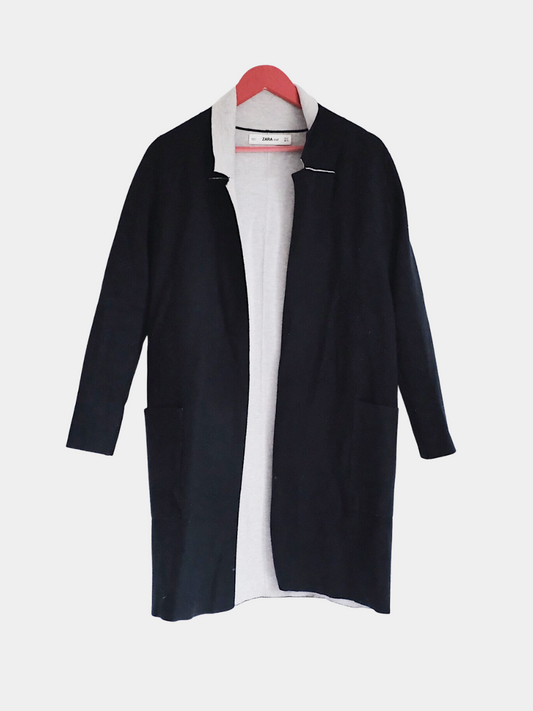 Navy Blue Sweater Cardigan