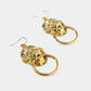 Lion's Head Door Knocker Earrings